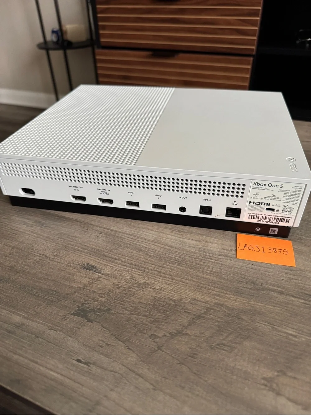 Microsoft Xbox One S White Console - Slim Model